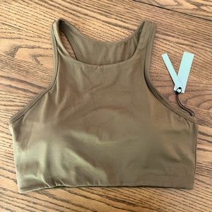 NWT Paragon High Neck Racerback Bra XL